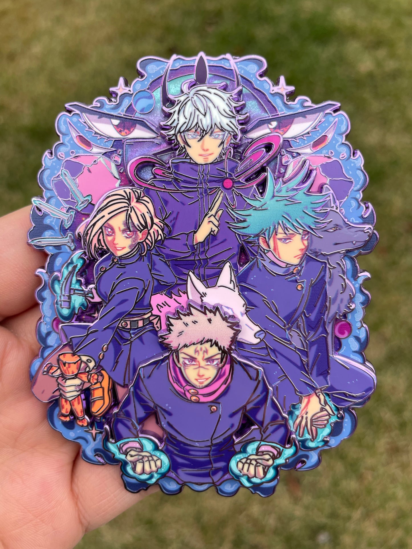 JJk Triple Layer Pin